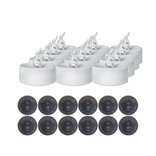 Velas LED con Efecto Parpadeante - Luz Nocturna Recargable sin Llama - Image 13