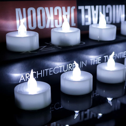 Velas LED con Efecto Parpadeante - Luz Nocturna Recargable sin Llama - Image 5