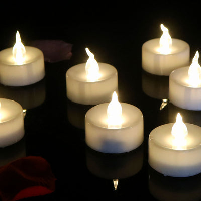 Velas LED con Efecto Parpadeante - Luz Nocturna Recargable sin Llama - Image 4