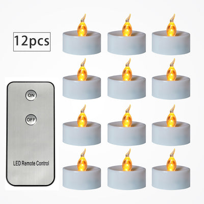 Velas LED con Efecto Parpadeante - Luz Nocturna Recargable sin Llama - Image 7