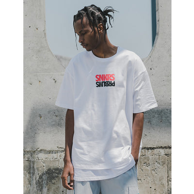 Camiseta Hip-hop Suelta Estampada de Manga Corta - Image 3