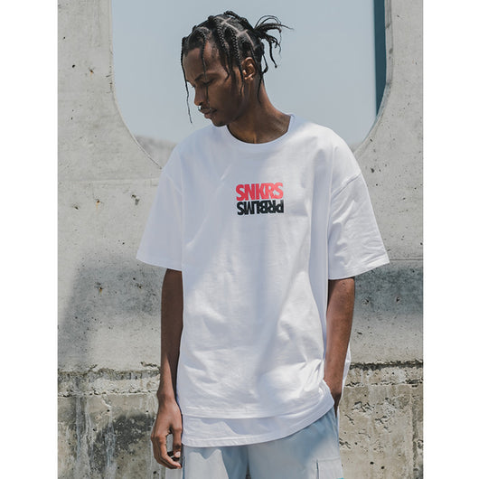 Camiseta Hip-hop Suelta Estampada de Manga Corta - Image 3