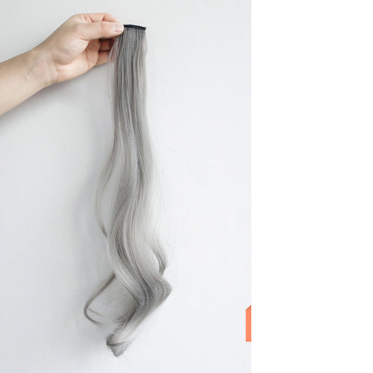 Extensión de Cabello Rizado con Orejas Colgantes, Peluca Larga con Reflejos Destacados - Image 20