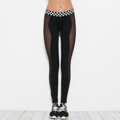 Leggins de Malla Talla Grande para Yoga y Fitness