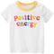 Playera Infantil de Manga Corta con Diseños Animados