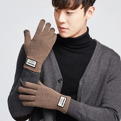 Guantes Inteligentes de Lana para Hombre - Otoño e Invierno