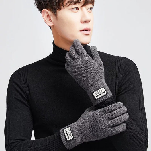 Guantes Inteligentes de Lana para Hombre - Otoño e Invierno - Image 5