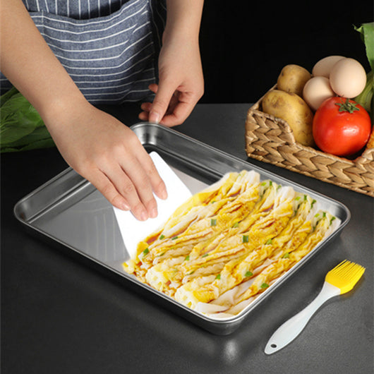 Plato Hondo de Acero Inoxidable para Fideos con Base Reforzada - Image 14