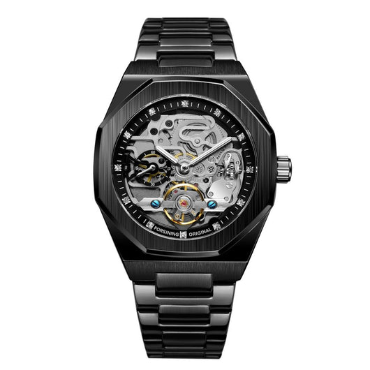 Reloj Automático Tourbillon con Esqueleto Visible