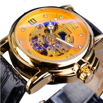 Reloj Automático Mecánico con Cristales y Resistencia al Agua - Image 10
