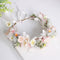 Diadema Nupcial Floral para Boda - Accesorio de Pelo para Novia