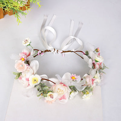 Diadema Nupcial Floral para Boda - Accesorio de Pelo para Novia - Image 4