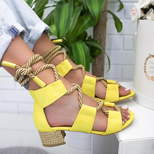 Sandalias Cómodas para Mujer Talla Grande - Diseño Clásico con Punta Redonda - Image 9