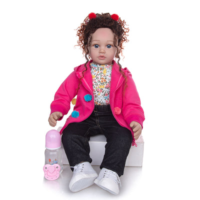 Muñeca Bebé Realista de Silicona 60 cm - Simulación Premium - Image 9