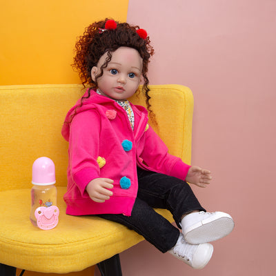 Muñeca Bebé Realista de Silicona 60 cm - Simulación Premium - Image 12