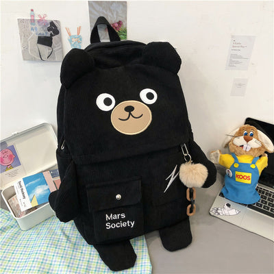 Mochila Kawaii Grande con Diseño de Oso Japonés y Coreano - Image 13