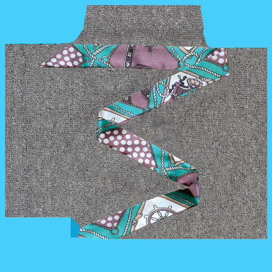 Pañuelo de Seda para Bolsos - Accesorio Elegante con Manija Envolvente - Image 24