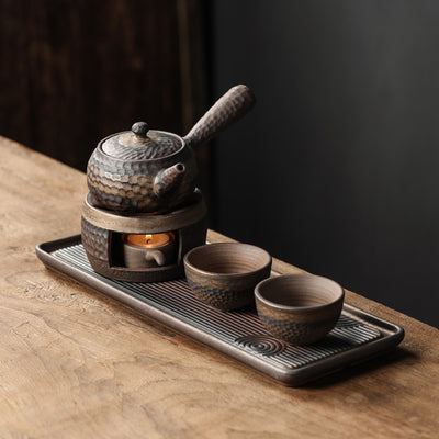 Juego de Té Elegante para Dos: Tetera con Bandeja y Tazas - Image 9