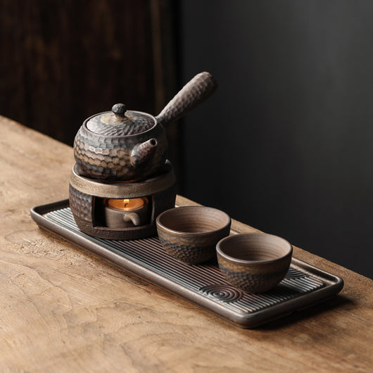 Juego de Té Elegante para Dos: Tetera con Bandeja y Tazas - Image 9