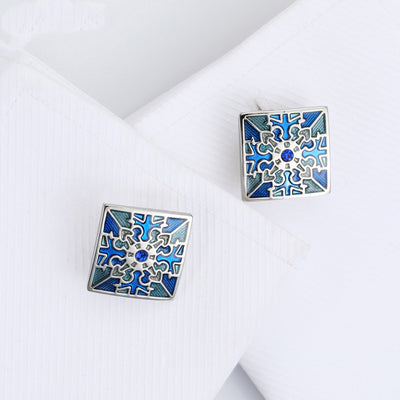 Gemelos de Acero Plateado para Hombre - Elegancia Empresarial y Ceremonias - Image 13
