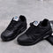 Zapatillas de Cuero para Correr Mujer con Suela Gruesa