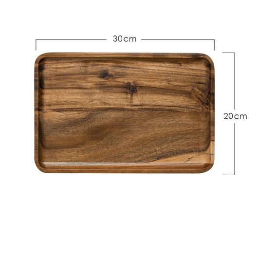 Bandeja de Té Japonesa de Madera Rectangular - Image 4