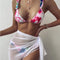 Pareo de Encaje Chal Playa Mujer - Diseño Elegante en Colores Puros