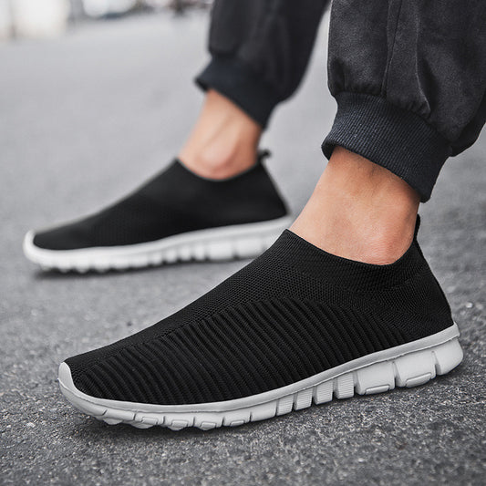 Zapatillas Deportivas Tejidas Transpirables - Comodidad y Estilo para Cada Día
