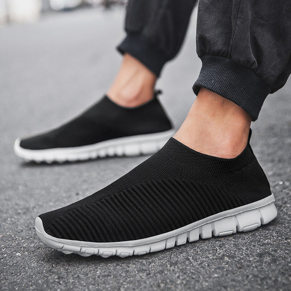 Zapatillas Deportivas Tejidas Transpirables - Comodidad y Estilo para Cada Día