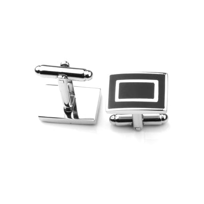 Set de Gemelos y Pasador de Corbata Esmaltado para Hombre Ejecutivo - Image 9