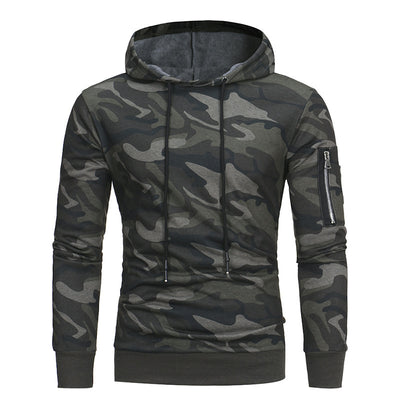 Sudadera Hoodie Estampada Suelta Manga Larga - Image 2