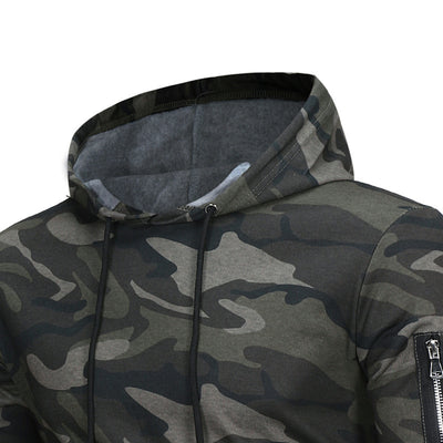 Sudadera Hoodie Estampada Suelta Manga Larga - Image 3