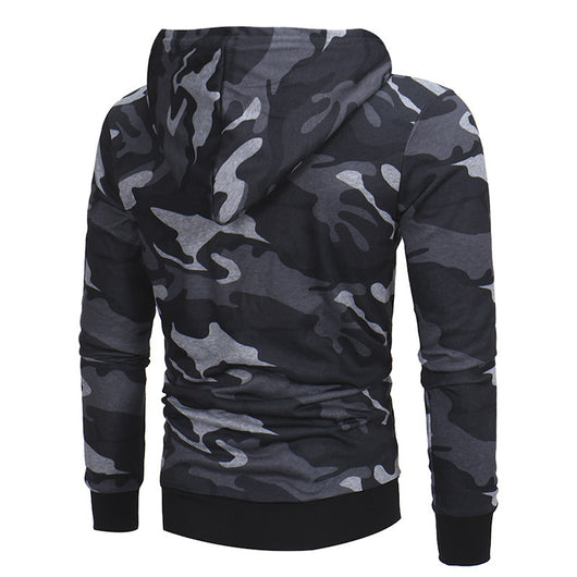 Sudadera Hoodie Estampada Suelta Manga Larga - Image 4