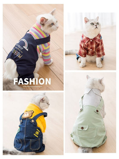 Abrigo Babero para Gatos - Ropa Ligera Otoño e Invierno - Image 3
