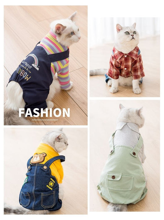 Abrigo Babero para Gatos - Ropa Ligera Otoño e Invierno - Image 3