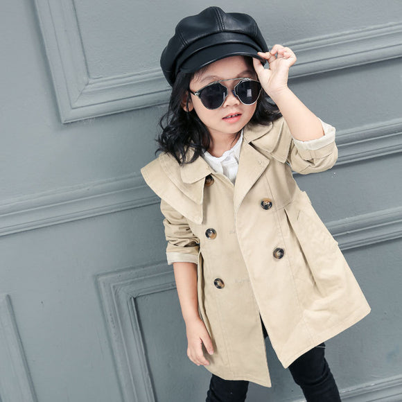 Cortavientos de Algodón para Niñas - Colección Primavera Otoño