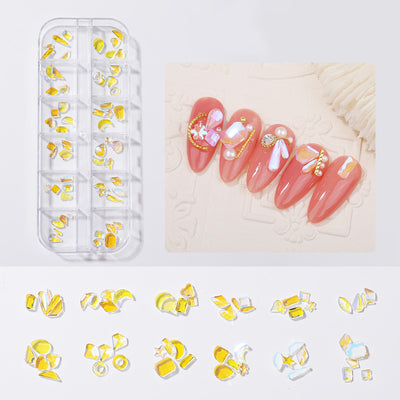Stickers de Uñas con Diamantes y Perlas Mariposa - Decoración Brillante - Image 24