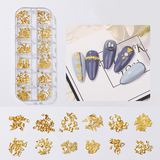 Stickers de Uñas con Diamantes y Perlas Mariposa - Decoración Brillante - Image 31