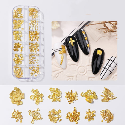 Stickers de Uñas con Diamantes y Perlas Mariposa - Decoración Brillante - Image 33