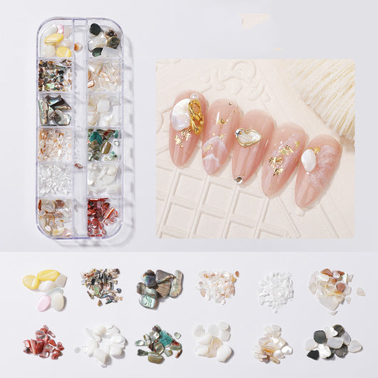 Stickers de Uñas con Diamantes y Perlas Mariposa - Decoración Brillante - Image 36