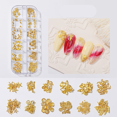Stickers de Uñas con Diamantes y Perlas Mariposa - Decoración Brillante - Image 40