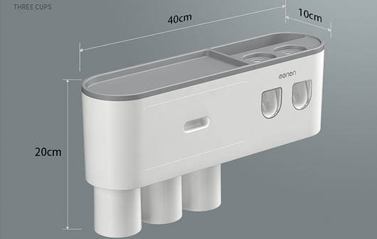Portacepillos de Pared Premium con Vaso Enjuague Integrado - Image 19