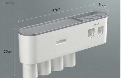 Portacepillos de Pared Premium con Vaso Enjuague Integrado - Image 20