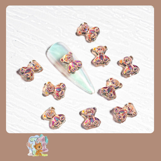 Accesorios para Uñas Nail Bear Aurora Symphony con Lentejuelas