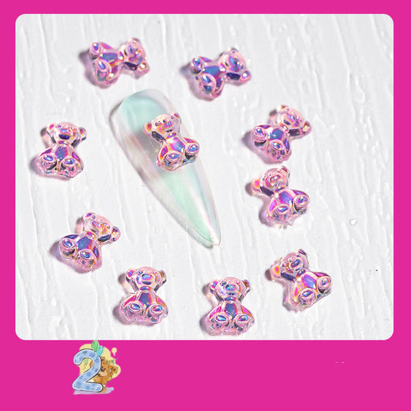Accesorios para Uñas Nail Bear Aurora Symphony con Lentejuelas