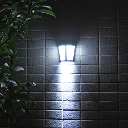 Luz Solar de Pared 6 LED para Jardín - Iluminación Decorativa Exterior con Sensor - Image 9