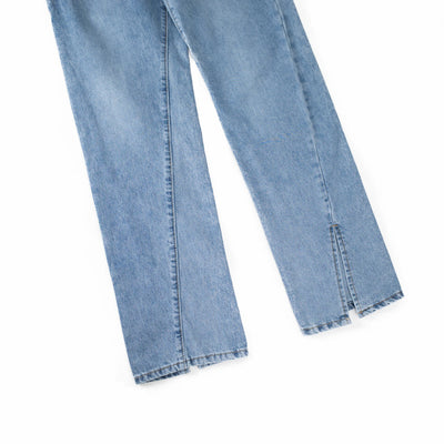 Jeans Mujer con Detalles Fluorescentes y Cortes Asimétricos - Image 4