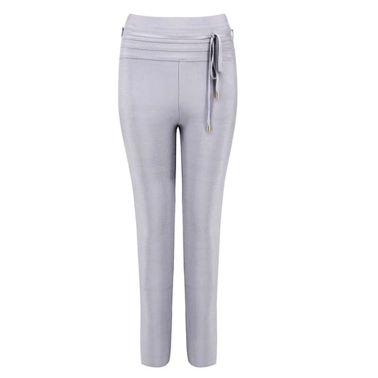 Pantalones Cropped Talle Alto Ajustado - Image 2