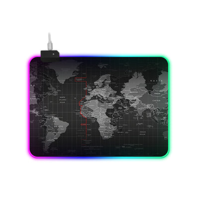 Mousepad RGB Iluminado Premium con Bordes Reforzados y Modos de Luz Colorida - Image 7