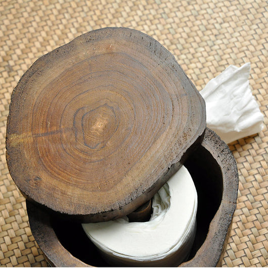 Dispensador de Papel Higiénico de Madera Rústica - Decoración de Pared - Image 10